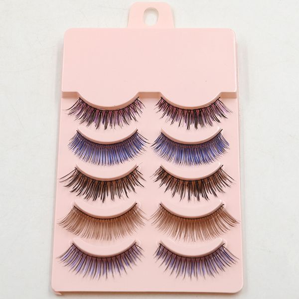 a-2# pure handmade colorful false eyelashes fashion color plastic cotton stalk nude makeup false eyelashes
a-2# pure handmade colorful false eyelashes fashion color plastic cotton stalk nude makeup false eyelashes