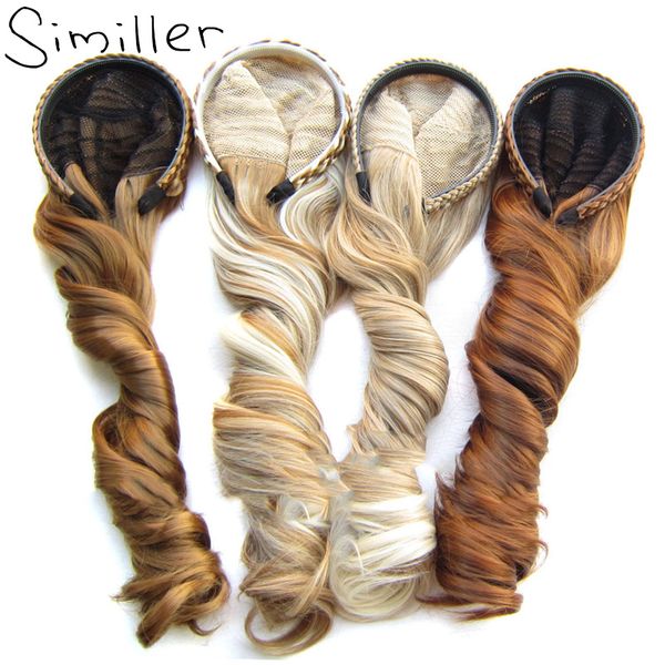 similler 22" long wavy ombre synthetic hair half wigs for women heat resistant fiber afro 18 style for available mix colors, Black
similler 22" long wavy ombre synthetic hair half wigs for women heat resistant fiber afro 18 style for available mix colors, Black