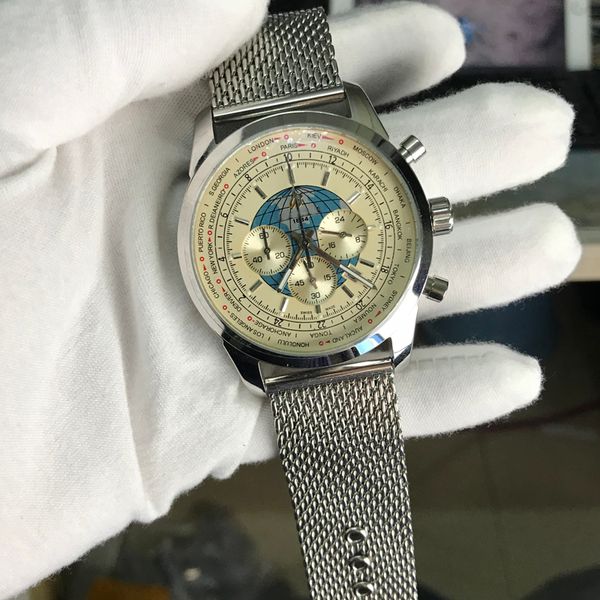 shipping silver watches 2019 quartz male mens movement whosale chronograph steel stainless dial men breit watch wristwatches 1884 slds, Slivery;brown
shipping silver watches 2019 quartz male mens movement whosale chronograph steel stainless dial men breit watch wristwatches 1884 slds, Slivery;brown