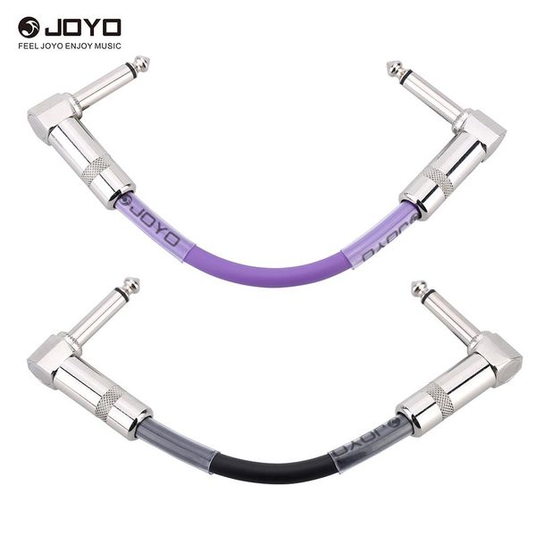joyo cm-11 2pcs-colorful guitar cables with right angle plug connect effect pedal for electric guitar color randomly delivered
joyo cm-11 2pcs-colorful guitar cables with right angle plug connect effect pedal for electric guitar color randomly delivered