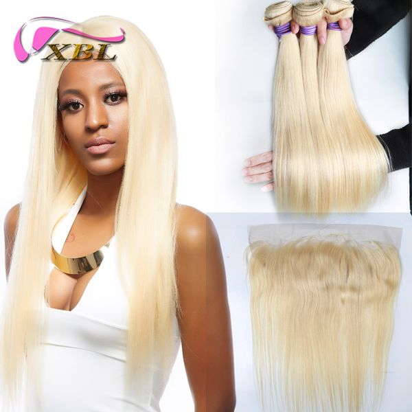 xblhair 613 blonde bundles with frontal silky straight human hair bundles wihtin ear to ear lace frontal, Black
xblhair 613 blonde bundles with frontal silky straight human hair bundles wihtin ear to ear lace frontal, Black
