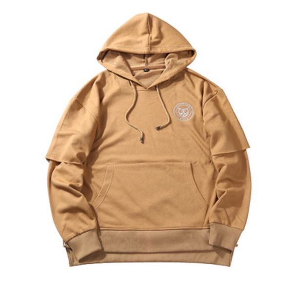 New US Size Casual Unisex Hooded Hoodies Solid Sweatshirt Flase Two Pullover Hip Hop Mens Sportwear
New US Size Casual Unisex Hooded Hoodies Solid Sweatshirt Flase Two Pullover Hip Hop Mens Sportwear