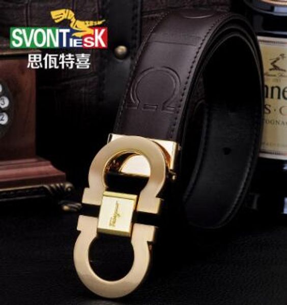 High quality 8-button R002V17 New Fashion Mens Business Belts Luxury Ceinture Automatic Buckle Genuine Leather Belts For Men Waist Belt
High quality 8-button R002V17 New Fashion Mens Business Belts Luxury Ceinture Automatic Buckle Genuine Leather Belts For Men Waist Belt