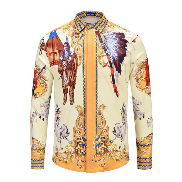 seestern brand men's shirt fashion print horses western cowboy night club leisure hip-hop retro long sleeved cotton, White;black
seestern brand men's shirt fashion print horses western cowboy night club leisure hip-hop retro long sleeved cotton, White;black
