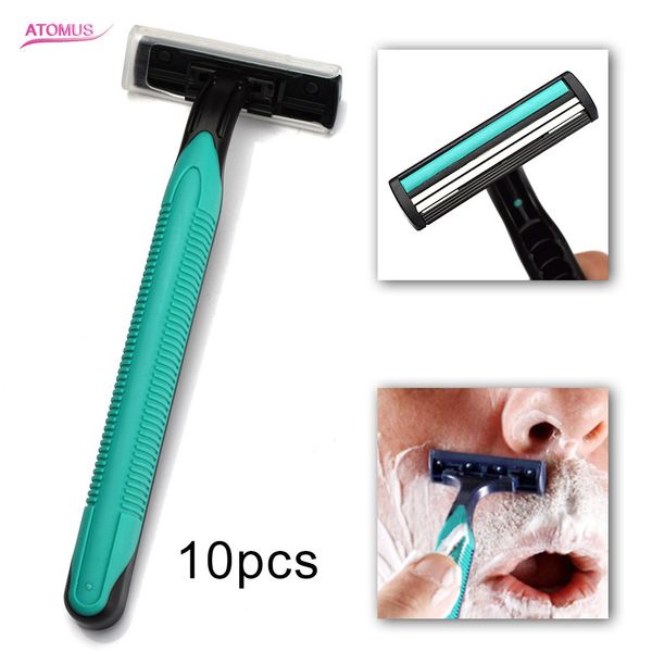 10 pcs/lot disposable shaving razor blades holder men women travel shaver razor blades face care underarm body hair removal
10 pcs/lot disposable shaving razor blades holder men women travel shaver razor blades face care underarm body hair removal