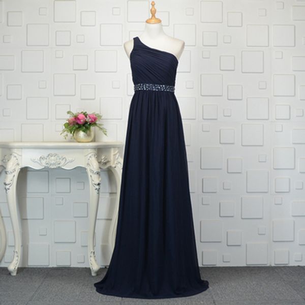 beaded one shoulder bridesmaid dresses with zipper back 2019 navy blue long party dress floor length wedding guest dress, White;pink
beaded one shoulder bridesmaid dresses with zipper back 2019 navy blue long party dress floor length wedding guest dress, White;pink