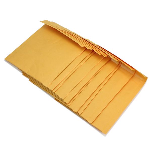 10 pcs/lot different sizes yellow kraft paper bubble envelopes gifts package mailers
10 pcs/lot different sizes yellow kraft paper bubble envelopes gifts package mailers
