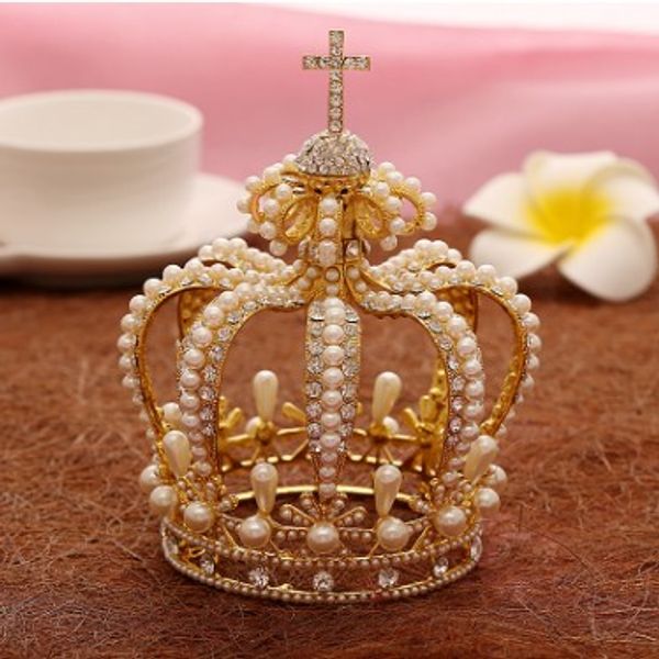 baroque tiara crown high end women vintage gold plated headband rhinestone crystal crown wedding /party crown headware, Slivery;golden
baroque tiara crown high end women vintage gold plated headband rhinestone crystal crown wedding /party crown headware, Slivery;golden