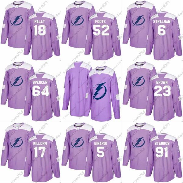 2018 Fights Cancer Jersey 88 Andrei Vasilevskiy 70 Louis Domingue 31 Peter Budaj 62 Andrej Sustr Tampa Bay Lightning Hockey Jerseys 
2018 Fights Cancer Jersey 88 Andrei Vasilevskiy 70 Louis Domingue 31 Peter Budaj 62 Andrej Sustr Tampa Bay Lightning Hockey Jerseys