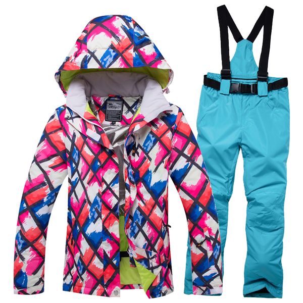 ski suit female women waterproof ski jacket snowboard pant thermal breathable outdoor mountain skiing set
ski suit female women waterproof ski jacket snowboard pant thermal breathable outdoor mountain skiing set
