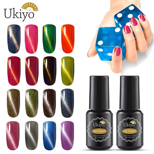 ukiyo 8ml cat eye gel nail polish long lasting soak-off nail art uv led gel varnish 3d magnetic lacquer gelpolish 58 colors, Red;pink
ukiyo 8ml cat eye gel nail polish long lasting soak-off nail art uv led gel varnish 3d magnetic lacquer gelpolish 58 colors, Red;pink