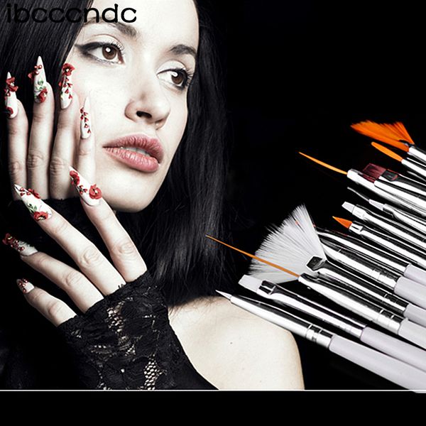 15 brushes manicure nail art design set uv nail gel polish 3d dotting pens painting brush false tips tools decorations
15 brushes manicure nail art design set uv nail gel polish 3d dotting pens painting brush false tips tools decorations