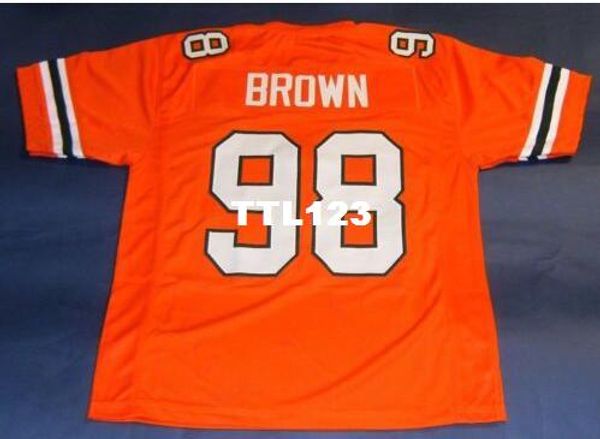men #98 jerome brown custom university of miami hurricanes jersey snake college jersey size s-4xl or custom any name or number jersey, Black;red
men #98 jerome brown custom university of miami hurricanes jersey snake college jersey size s-4xl or custom any name or number jersey, Black;red