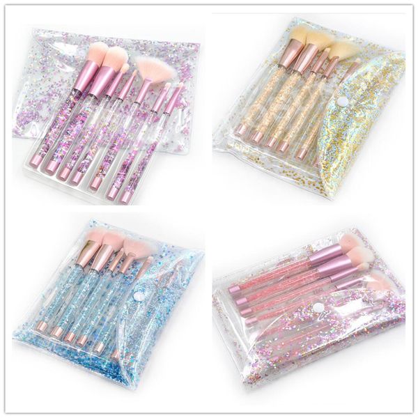 makeup brushes portable liquid (4 style )and no liquid 7pcs with shiny crystal handle glitter with cosmetic bag dhl ing
makeup brushes portable liquid (4 style )and no liquid 7pcs with shiny crystal handle glitter with cosmetic bag dhl ing