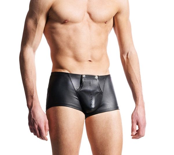underwear men black patent leather boxers shorts low waist panties capsule underpants cuecas calzoncillos ropa hombre -xxl, Black;white
underwear men black patent leather boxers shorts low waist panties capsule underpants cuecas calzoncillos ropa hombre -xxl, Black;white