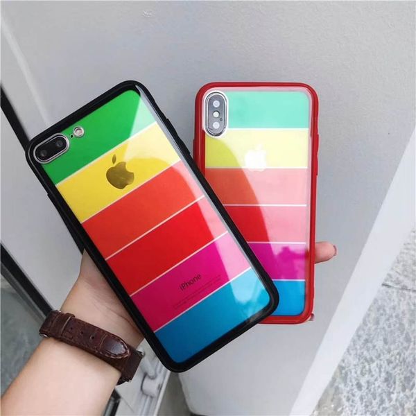for iphone 7 plus case rainbow color design for goophone x designer phone case tempered glass phone cover
for iphone 7 plus case rainbow color design for goophone x designer phone case tempered glass phone cover