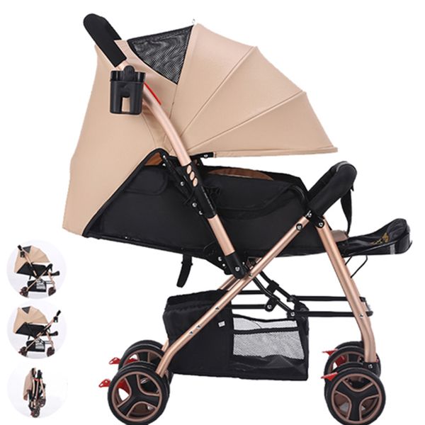 lightweight baby stroller seated can reclining folding 1-3 years old child simple portable cart
lightweight baby stroller seated can reclining folding 1-3 years old child simple portable cart
