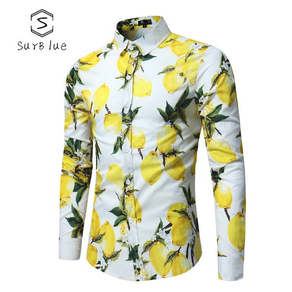 trend fruit lemon print long sleeve shirt fashion casual lapel long sleeve shirt 2018 new quality, White;black
trend fruit lemon print long sleeve shirt fashion casual lapel long sleeve shirt 2018 new quality, White;black