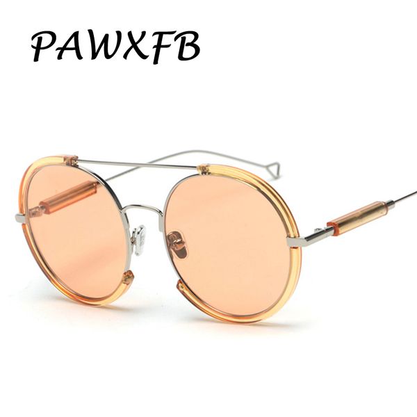pawxfb new luxury round sunglasses women men retro alloy frame mirror sun glasses female gradient occhiali da sole shades, White;black
pawxfb new luxury round sunglasses women men retro alloy frame mirror sun glasses female gradient occhiali da sole shades, White;black