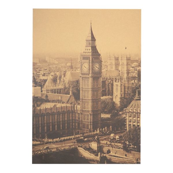 2018 london famous building big ben nostalgic vintage kraft paper poster decoration painting wall stickers 51*35.5cm
2018 london famous building big ben nostalgic vintage kraft paper poster decoration painting wall stickers 51*35.5cm