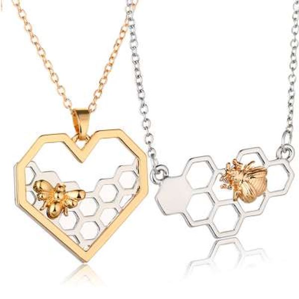 x&p charm fashion silver necklaces for women girl heart honeycomb bee animal pendant choker necklace jewelry party prom gift
x&p charm fashion silver necklaces for women girl heart honeycomb bee animal pendant choker necklace jewelry party prom gift