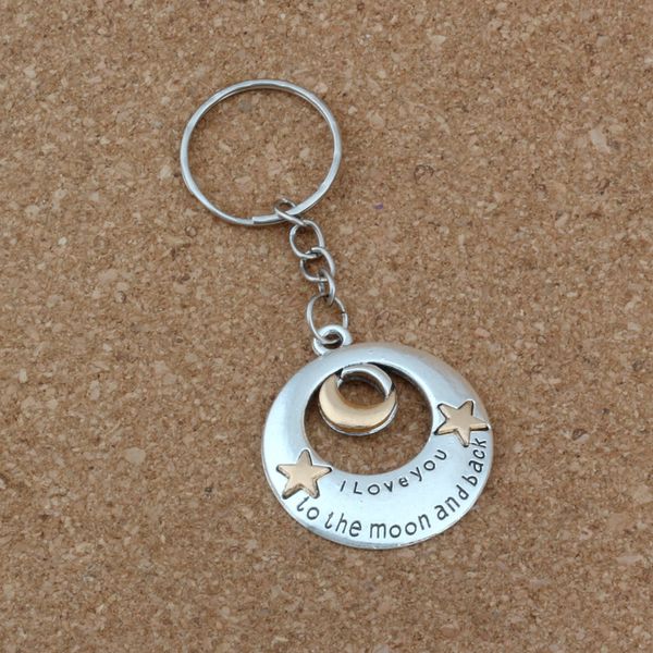 20pcs "i love you to the moon and back " charms pendant keychain travel protection 34x83mm pendant diy jewelry a-287f, Silver
20pcs "i love you to the moon and back " charms pendant keychain travel protection 34x83mm pendant diy jewelry a-287f, Silver