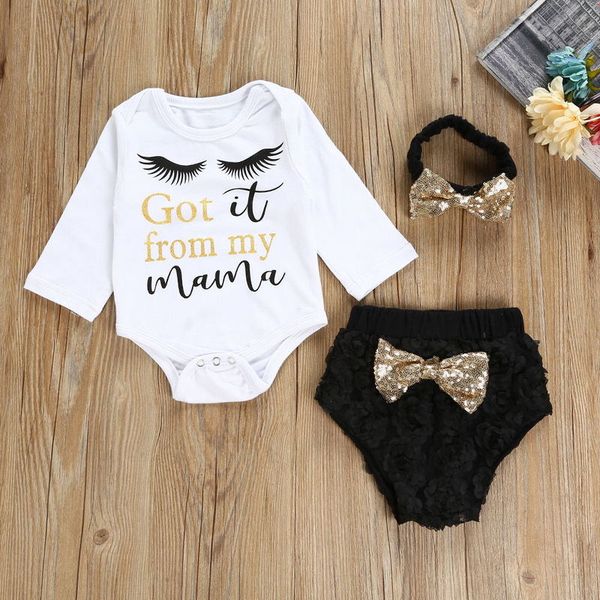 baby ins eyelash rompers girl long sleeve romper +sequins headbands+shorts 3pcs sets got it from my mama, Blue
baby ins eyelash rompers girl long sleeve romper +sequins headbands+shorts 3pcs sets got it from my mama, Blue