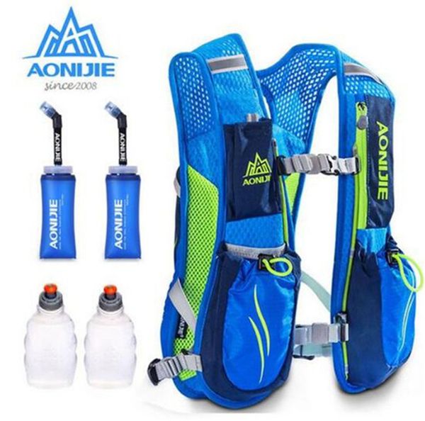 

2019 new aonijie e885 men women running backpack outdoor sports trail racing hiking marathon fitness hydration vest pack 2l bag
