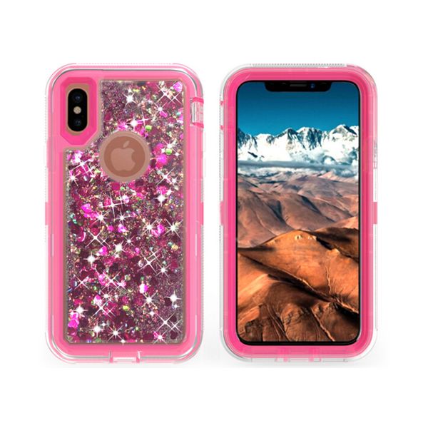 3 in 1 Fashion Glitter Liquid Quicksand Case Bling Crystal Robot Defender Cases Cover For iPhone X 8 7 6S Plus Samsung Note 8 S8 S9 Plus 50p
3 in 1 Fashion Glitter Liquid Quicksand Case Bling Crystal Robot Defender Cases Cover For iPhone X 8 7 6S Plus Samsung Note 8 S8 S9 Plus 50p