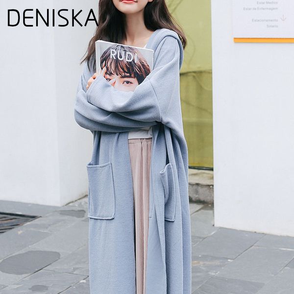 deniska 2018 girl casual long knitted cardigan autumn korean women loose solid color big pocket design new sweat, White;black
deniska 2018 girl casual long knitted cardigan autumn korean women loose solid color big pocket design new sweat, White;black