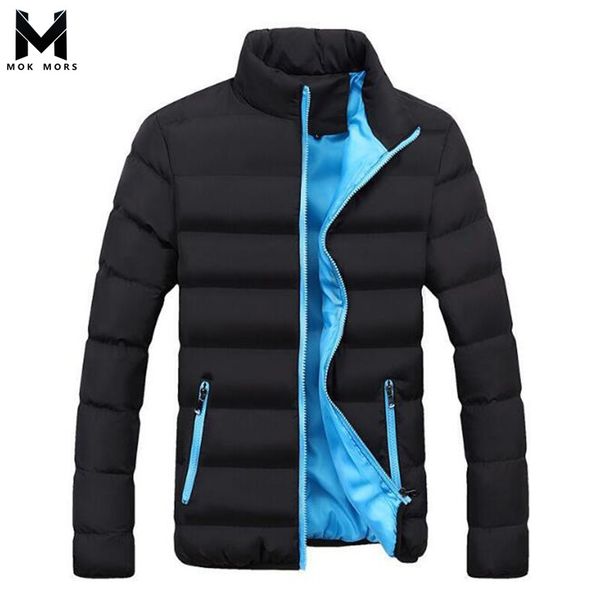 winter men's new solid color stand collar thick down feather cotton fashion brand casual slim joker long sleeve men jacket, Black;brown
winter men's new solid color stand collar thick down feather cotton fashion brand casual slim joker long sleeve men jacket, Black;brown