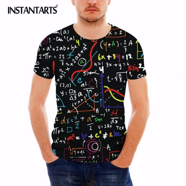 instantarts t-shirt 2018 summer math formula print men's t-shirts casual short sleeve t shirt men sportwear brand-clothing top, White;black
instantarts t-shirt 2018 summer math formula print men's t-shirts casual short sleeve t shirt men sportwear brand-clothing top, White;black