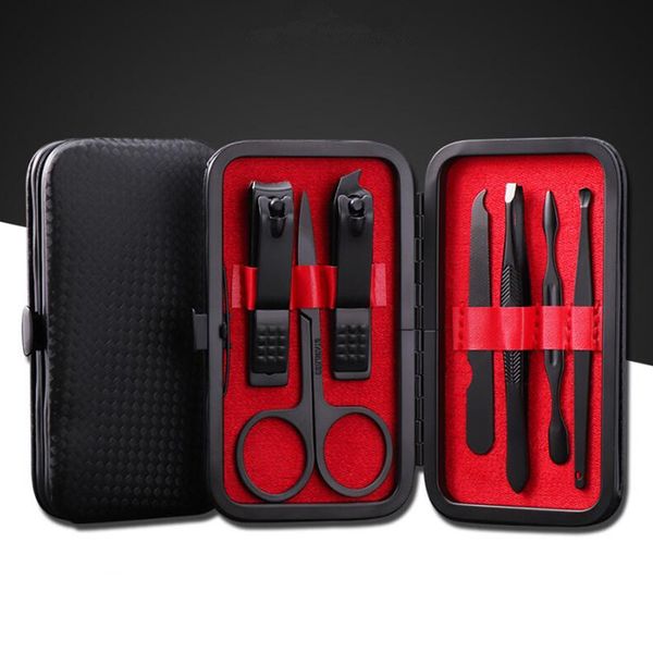 new quality 7pcs/set portable nail art manicure set nail care tools stainless steel clipper kit file scissor tweezers
new quality 7pcs/set portable nail art manicure set nail care tools stainless steel clipper kit file scissor tweezers