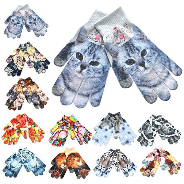 1 pair warm 3d print knitted touch gloves men women gloves touch screen glove knitted multicolor gloves, White
1 pair warm 3d print knitted touch gloves men women gloves touch screen glove knitted multicolor gloves, White