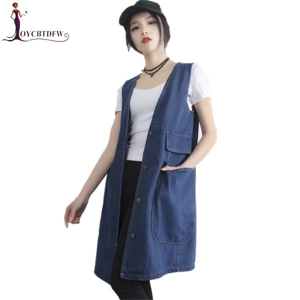 2018 spring women vest new loose large size sleeveless jacket mediun long denim waistcoat single-breasted female vest fashion281, Black;white
2018 spring women vest new loose large size sleeveless jacket mediun long denim waistcoat single-breasted female vest fashion281, Black;white