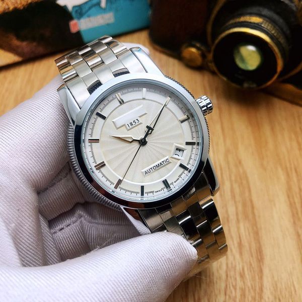 AAA luxury men automatic mechanical watch 41mm dial Full Stainless Steel band gold watches for mens best Valentine Gift Relogio Feminino
AAA luxury men automatic mechanical watch 41mm dial Full Stainless Steel band gold watches for mens best Valentine Gift Relogio Feminino