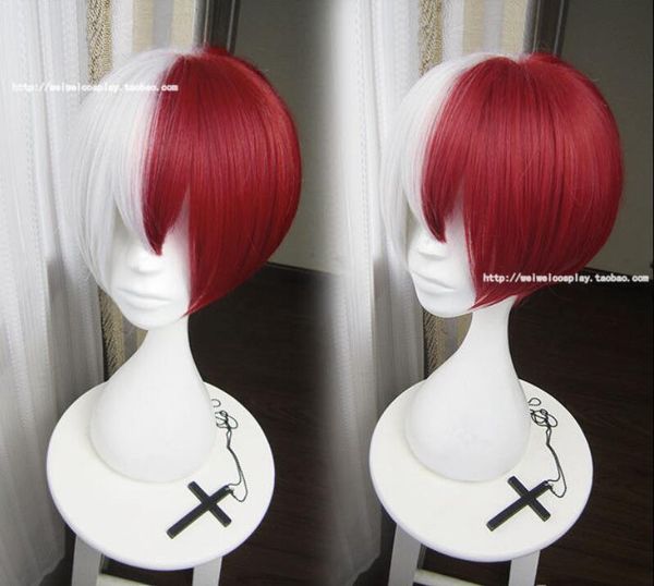2018 hero academia akademia s todoroki shouto white and red cosplay wig >>>>new fashion picture wig, Black
2018 hero academia akademia s todoroki shouto white and red cosplay wig >>>>new fashion picture wig, Black