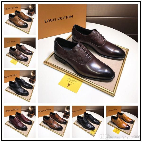 2018 new fashion luxury designer men's genuine leather flat business dress shoes brand men slip on loafers oxfords size 38-45, Black
2018 new fashion luxury designer men's genuine leather flat business dress shoes brand men slip on loafers oxfords size 38-45, Black