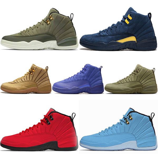 psny 12 12s men basketball shoes cp3 class of 2003 michigan bulls red university blue college navy designer trainer sport sneaker size 8-13, White;red
psny 12 12s men basketball shoes cp3 class of 2003 michigan bulls red university blue college navy designer trainer sport sneaker size 8-13, White;red