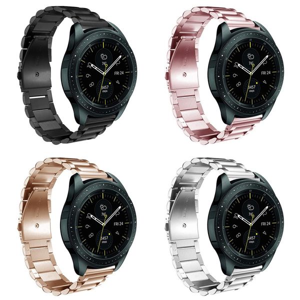 samsung galaxy (46mm) sm-r800 watch three metal strap, Black;brown 
samsung galaxy (46mm) sm-r800 watch three metal strap, Black;brown
