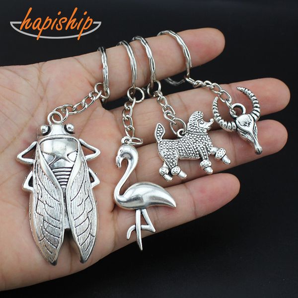 hapiship women/men's fashion vintage silver animal mouse dog deer butterfly key chains key rings alloy charms gift ysed4460
hapiship women/men's fashion vintage silver animal mouse dog deer butterfly key chains key rings alloy charms gift ysed4460