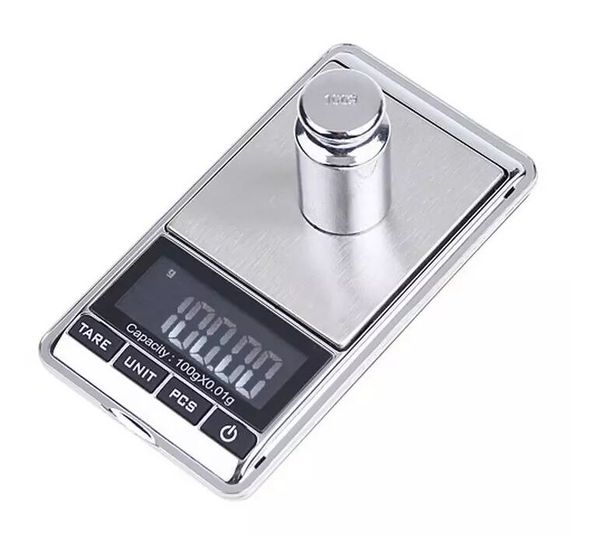 100g x 0.01g Mini jewelry pocket LCD Digital Scale Electronic Scale Weight Scale backlight
100g x 0.01g Mini jewelry pocket LCD Digital Scale Electronic Scale Weight Scale backlight