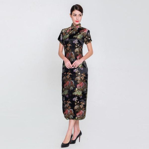 2018 new elegant ladies long qipao print floral novelty evening party dress vintage mandarin collar cheongsam oversize xxxl, Red
2018 new elegant ladies long qipao print floral novelty evening party dress vintage mandarin collar cheongsam oversize xxxl, Red