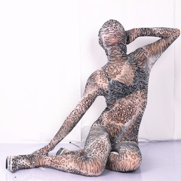 women men full piece leopard leotard siamese slim tight seamless elastic ultra thin stylish, Black;white
women men full piece leopard leotard siamese slim tight seamless elastic ultra thin stylish, Black;white