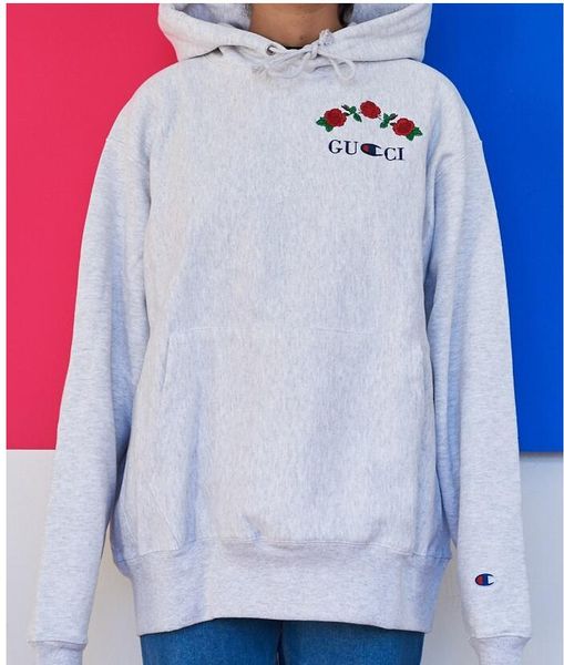 Новые мужчины женщины вышивка розы с капюшоном флис толстовки кофты молодежь люб 
Новые мужчины женщины вышивка розы с капюшоном флис толстовки кофты молодежь люб