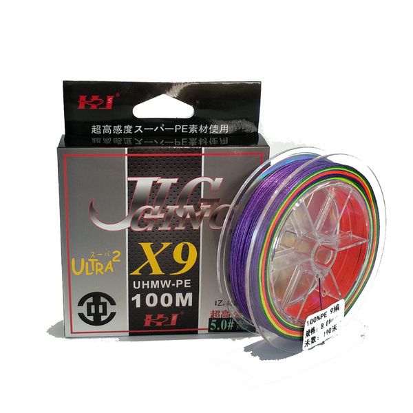 fishinglife 100m 9 strands braided fishing line 6-140lb super strong pe multifilament braided wires sea ocean boat lake river
fishinglife 100m 9 strands braided fishing line 6-140lb super strong pe multifilament braided wires sea ocean boat lake river
