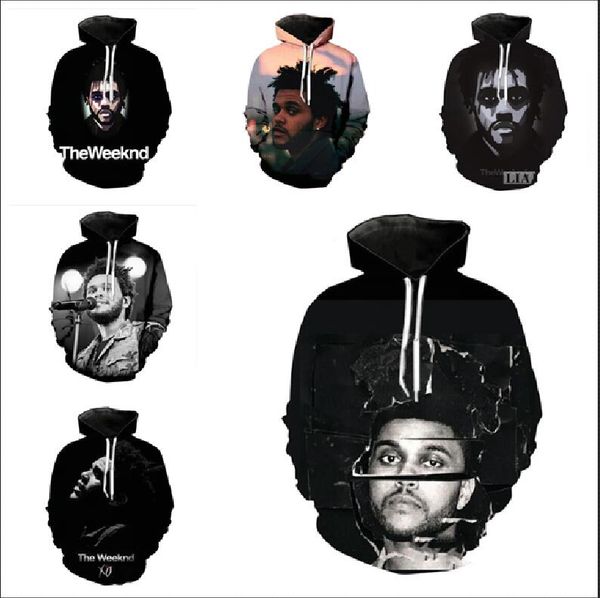 Новые модные женские / мужские Harajuku стиль Weeknd смешно 3D печати повседневная толсто
Новые модные женские / мужские Harajuku стиль Weeknd смешно 3D печати повседневная толсто