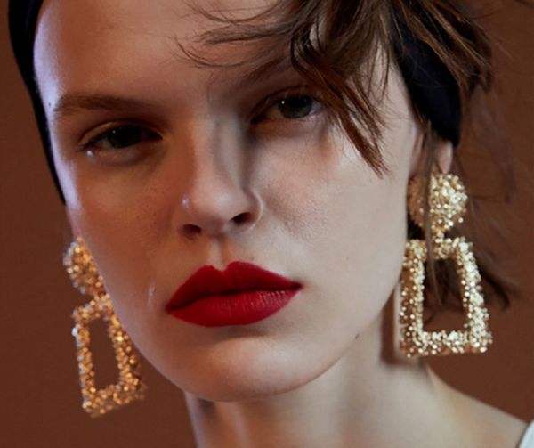 2018 new design punk style drop earrings for women bohemian charm square metal statement earrings jewelry, White
2018 new design punk style drop earrings for women bohemian charm square metal statement earrings jewelry, White
