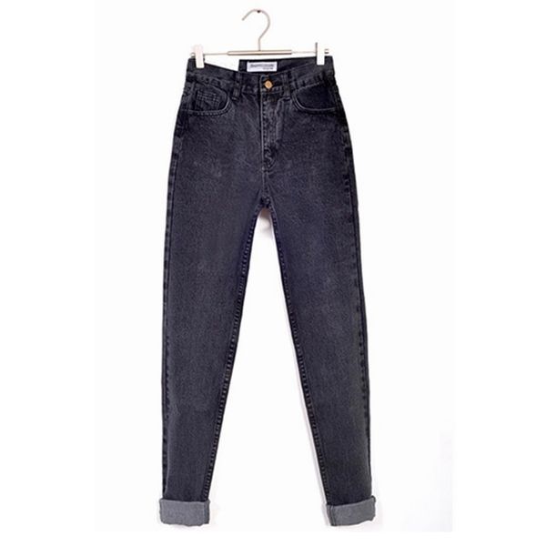 women washed vintage black boyfriend jeans for women high waist denim jeans vintage slim mom pencil jeans woman denim pants, Blue
women washed vintage black boyfriend jeans for women high waist denim jeans vintage slim mom pencil jeans woman denim pants, Blue