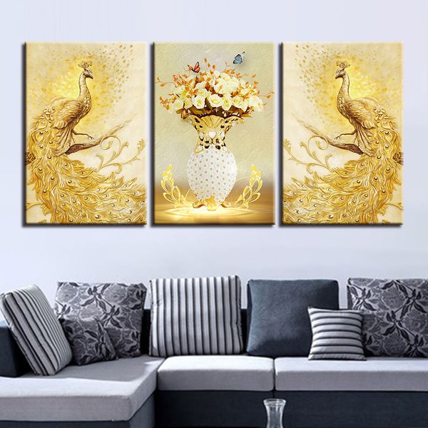canvas posters hd prints pictures living room wall art 3 pieces golden peacock couple and flowers paintings home decor
canvas posters hd prints pictures living room wall art 3 pieces golden peacock couple and flowers paintings home decor